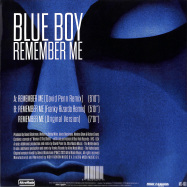 Back View : Blue Boy - REMEMBER ME (REMIXES) - High Fashion Music / MS499
