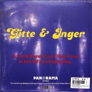 Back View : Gitte & Inger - UD AF BURET (CANT HIDE LOVE) (7 INCH) - Panorama / PAN001