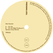 Back View : Alex Kassian - E2-E4 (WITH MAD PROFESSOR REMIX) - Test Pressing Recordings / TPR002