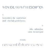 Back View : Various Artists - WONDERLAND WITH DESCRIPTION - Peaces / PSC06