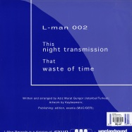 Back View : DJ Mouse - NIGHT TRANSMISSION - L-man002
