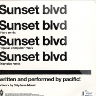 Back View : Pacific - SUNSET BLVD - Half Machine Records / HMR8