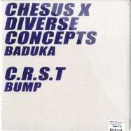 Back View : Chesus X Diverse Concept / C.R.S.T. - BADUKA / BUMP (CLEAR PURPLE 10 INCH) - Ten Thousand Yen / TTY002