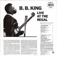 Back View : B.B. King - LIVE AT THE REGAL (LP) - MCA Records Inc / 1116461