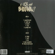 Back View : Black Milk &  Danny Brown - BLACK AND BROWN!! - Fat Beats Records / fb5152lp