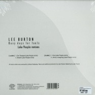 Back View : Lee Burton - BUSY DAYS FOR FOOLS REMIXES PT02 - LAKE PEOPLE REMIXES - Klik Records / KLV012