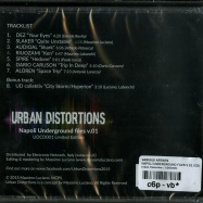 Back View : Various Artists - NAPOLI UNDERGROUND FILES V.01 (CD) - Urban Distortion / UDCD001