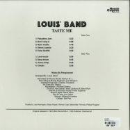 Back View : Louis Band - TASTE ME - Mondo Groove / MGLP100