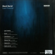 Back View : Black Barrel - LAST FRONTIER LP (TURQUOISE & BLACK 2X12 LP) - Dispatch / DISBBLP001