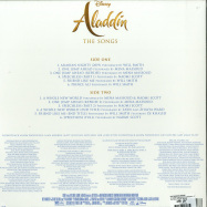 Back View : Various Artist - ALADDIN: THE SONGS  - O.S.T. (LP) - Walt Disney Records / 8741983
