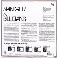 Back View : Stan Getz & Bill Evans - PREVIOUSLY UNRELEASED RECORDINGS (ACOUSTIC SOUNDS) (LP) - Verve / 5853831