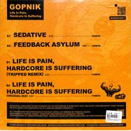 Back View : Gopnik - LIFE IS PAIN, HARDCORE IS SUFFERING (PURPLE VINYL) - Madback Records / MADINCH007