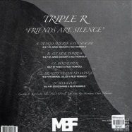 Back View : Triple R - FRIENDS ARE SILENCE (2x12) - My Best Friend / MBF12021