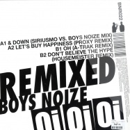 Back View : Boys Noize - Oi oi oi / Remixes by Boys Noize & Housemeister - Boys Noize / BNR022