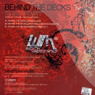 Back View : Mike Cortez & Poldee - BEHIND THE DECKS - Work Machine / WRk007