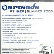 Back View : Various - ARMADA AT IBIZA SUMMER 2008 (CD) - Armada / Arma143