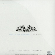 Back View : Yaya & Jun Akimoto - Just You EP - Maison Detre Records / mde0056