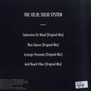 Back View : The Solid System - LYSERGIC PARANOIA - Forsaken Cell / FRSKNCL002