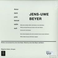 Back View : Jens-Uwe Beyer - AMOR DARK PINK TENCEL SATIN SUIT - Magazine 012