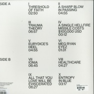 Back View : Ben Frost - THE CENTRE CANNOT HOLD (LTD BLUE LP + MP3) - Mute / LSTUMM400