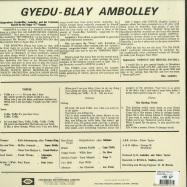 Back View : Gyedu-Blay Ambolley - SIMIGWA (LP) - Mr Bongo / MRBLP 175 / w87974 / MRBLP175