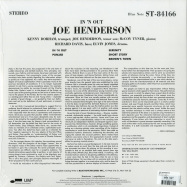 Back View : Joe Henderson - IN N OUT (180G LP) - Blue Note / ST-84166 / 0802773