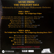 Back View : The City Of Prague Philharmonic Orchestra - MUSIC FROM THE TWILIGHT SAGA (2LP) - Diggers Factory / DFLP11