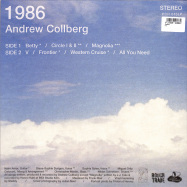 Back View : Andrew Collberg - 1986 (LP) - Papercup Records / PCR043LP