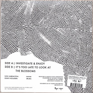 Back View : Dave Harrington / Kenny Wollesen - INVESTIGATE & ENJOY (7 INCH) - Pique-nique Recordings / PN005