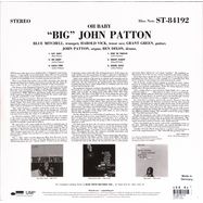 Back View : Big John Patton - OH BABY! (LP) - Blue Note / 4535307