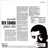 Back View : Jorge Ben - SACUNDIN BENSAMBA (LP) - POLYSOM (BRAZIL) / 332001