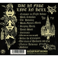 Back View : Watain - DIE IN FIRE-LIVE IN HELL (CD) - Nuclear Blast / 406562962920