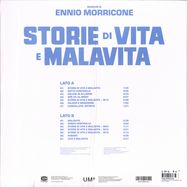 Back View : Ennio Morricone - STORIE DI VITA E MALAVITA (COLOURED LP, RSD 2024) - Decca / 925722