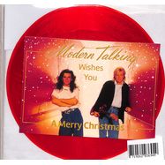 Back View : Modern Talking - ITS CHRISTMAS (Translucent Red 7 INCH) - MUSIC ON VINYL / MOVR7061