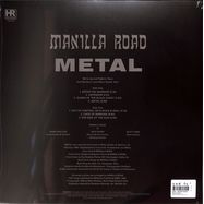 Back View : Manilla Road - METAL (BLACK VINYL, LP) - High Roller Records / HRR 624LP3