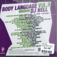 Back View : DJ Hell Pres - BODY LANGUAGE VOL. 9 (CD) - Get Physical Music / GPMCD034