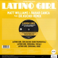 Back View : Matt Williams & Bahar Canca - LATINO GIRL (DR.KUCHO RMX) - Sub Bubble Records / SB12001