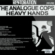 Back View : The Analogue Cops - HEAVY HANDS LP (2X12) - Restoration / RST-LP002
