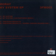 Back View : Moray - MY SYSTEM EP - Three Fingerz Musique / 3FM002