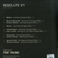 Back View : Noir Music - RESOLUTE V1 (3X12 INCH) - Noir Music / RSLT001
