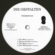 Back View : Die Gestalten - WIDERSTAND (180G / VINYL ONLY) - Die Gestalten / DIEGESTALTEN004
