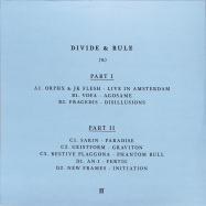 Back View : Various Artists - DIVIDE & RULE (VINYL 1) - Pi Electronics / PEVA03PT1