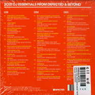 Back View : Various Artists - DEFECTED PRESENTS MOST RATED: SUMMER 2021 (3XCD, UNMIXED) - Defected / RATED33CD