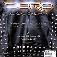 Back View : Doro - TOTAL ECLIPSE OF THE HEART (LTD. RED 7INCH) - Rare Diamonds Productions / RDP0027-VR