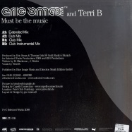 Back View : Eric Smax & Terri B - MUST BE THE MUSIC - Selected Ltd / SWLIM08