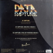 Back View : DATA - RAPTURE - Naive / nv812662
