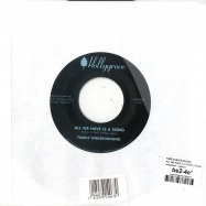 Back View : Family Underground - ALL WE HAVE IS A SONG (7INCH) - Hollygroove / hgr003