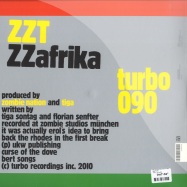 Back View : ZZT (Zombie Nation & Tiga) - ZZAFRIKA - Turbo / Turbo090
