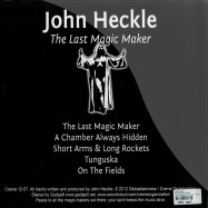 Back View : John Heckle - THE LAST MAGIC MAKER - Creme Organization / Creme12-57 / CR1257