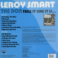 Back View : Leroy Smart - THE DON TELLS IT LIKES IT IS (LP) - Kingston Sounds / kslp045